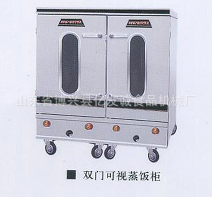 雙門(mén)可視蒸飯柜